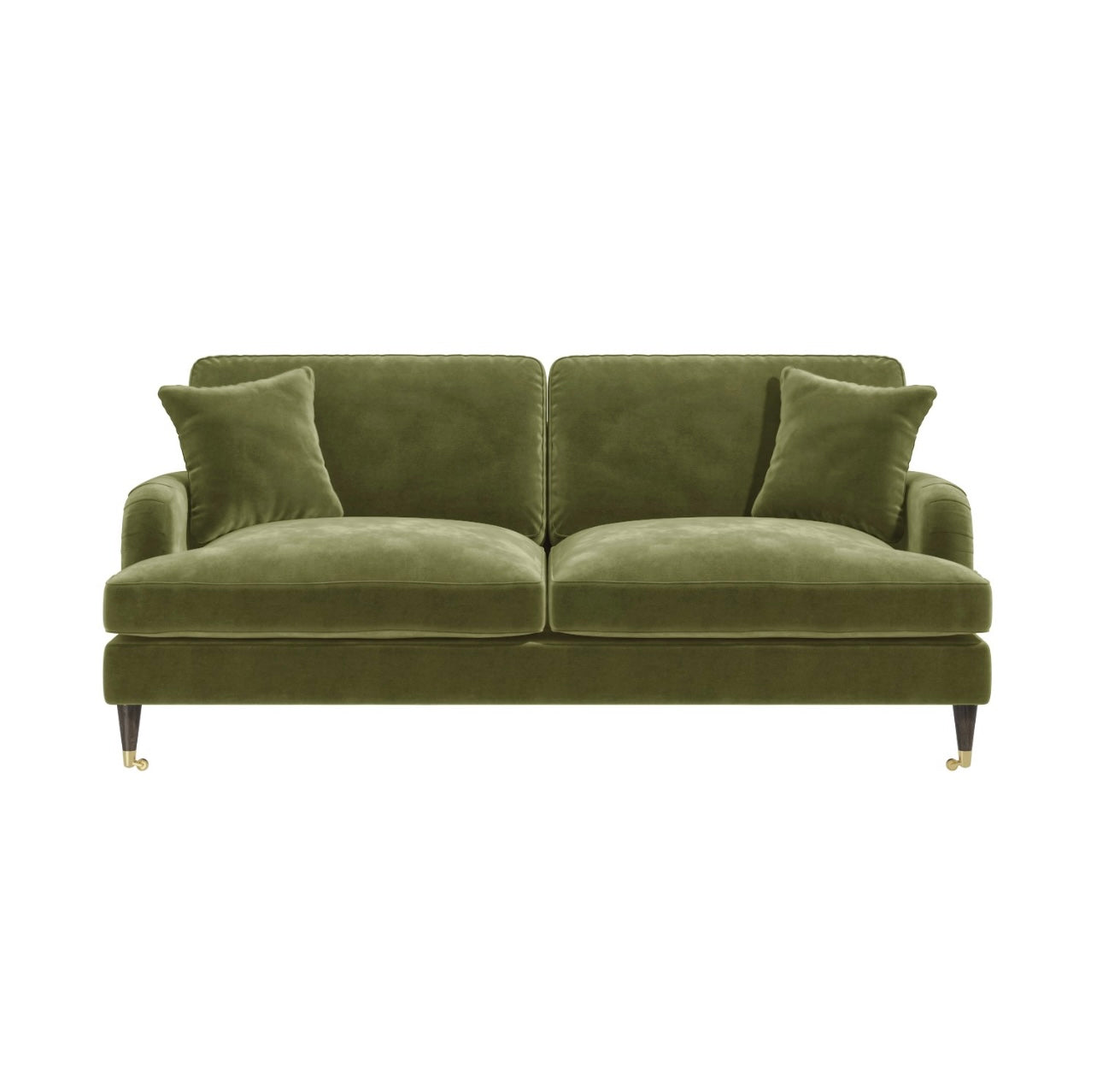 Velvet Sofa 3 Seater with Cushions
