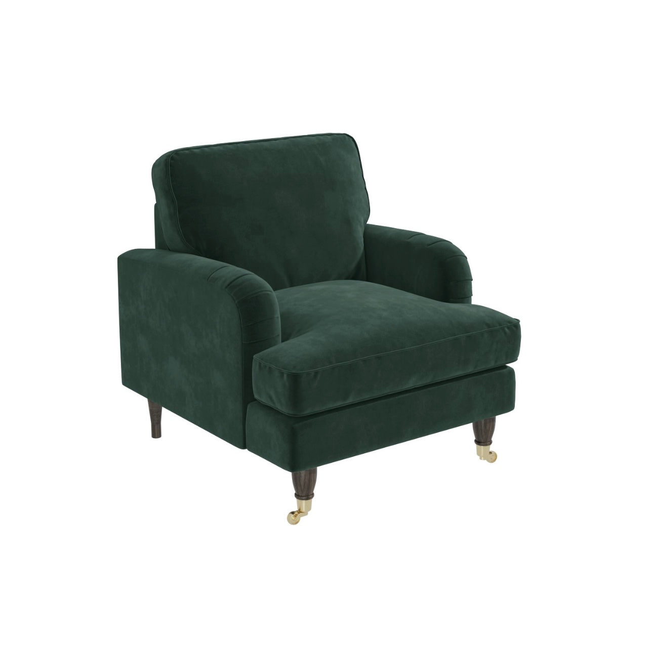Velvet Armchair Upholstered Plush