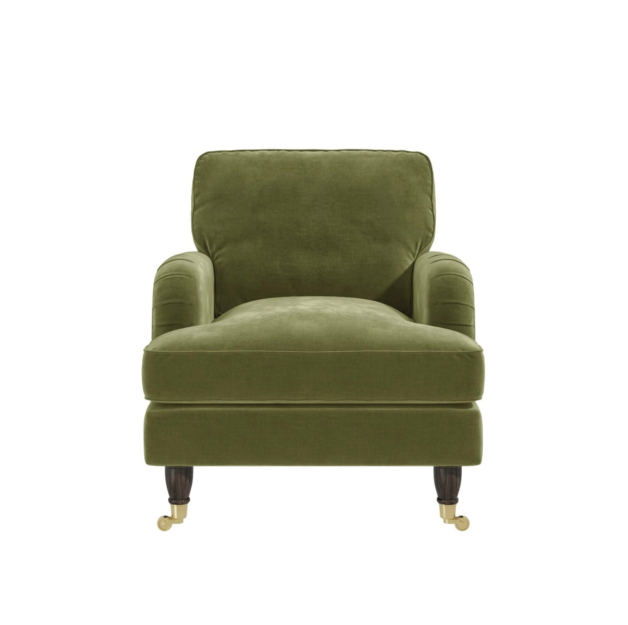Velvet Armchair Upholstered Plush